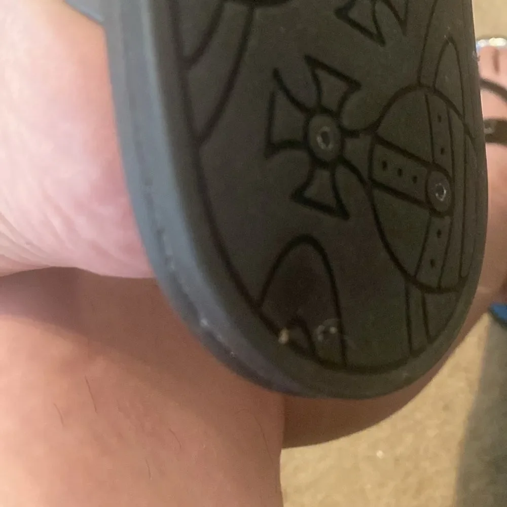 Like New Vivienne Westwood Womens Rubber Flip Flop Slides